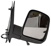 RH DOOR MIRROR PWR HTD TEXT BLK FLDG W/O SIGNAL EXPRESS/SAVANA 03-10