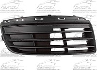 RH FT BUMPER OUTR GRILLE MAT BLK W/O FOG LAMP HOLE JETTA SDN GEN5 05-10