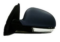 LH DOOR MIRROR PWR HTD SMOOTH GREY P NON-FLDG W/MEM W/AUTO DIMMING PASSAT 06-07 EXCLUDES CC MODEL
