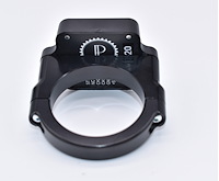 100305 Rollbar Mount, For Accelerometer and Weather Sensor, 1 5/8 in., Aluminum, Black