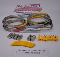 153320 EGT Kit, 4 Cylinder, 1/8 in.