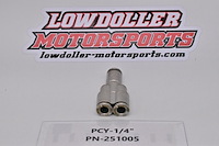 251005 Push Lock Union Fitting, 1/4 in., Y