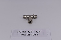 251017 Push Lock Union Fitting, 1/8 in.-1/4 in., T