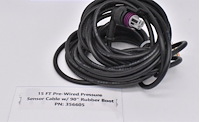 356605 Pressure Sensor Cable, 15 ft. Length, 90-deg Rubber Boot