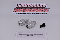 50022 Shock Sensor Mounting Nuts, Aluminum