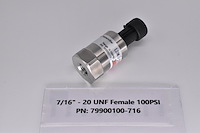 7990100-716 799-Series Pressure Sensor, 0-100 psi, 7/16 in. -20 UNF Female