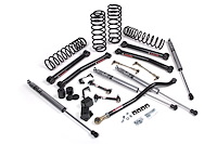 JSPEC122K J-Konnect 2.5" Lift Kit, Jeep Wrangler JL 4-Door w/Jspec Shocks, HD Rate Coils