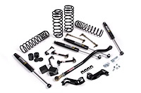 JSPEC138K J-Kontrol 2.5" Lift Kit, Jeep Wrangler JL 4-Door w/Jspec Shocks, HD Rate Coils