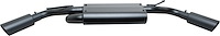 Dual Extreme Aluminized Cat-Back Exhaust 12-16 Jeep Wrangler 3.6L