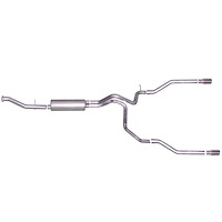 Split Rear Cat-Back Exhaust 2002-06 Chevy Avalanche 1500
