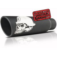 Metal Mulisha Exhaust Tip Inlet: 2.25"-2.50"