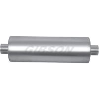 Superflow Muffler CFT Stainless Steel 4" Center Inlet