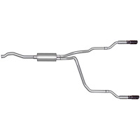 Split Rear Cat-Back Exhaust 1998-12 Ford Ranger/ Mazda B Series Pickup