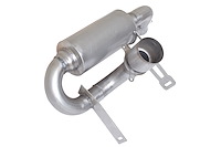 98031 Can-Am UTV Single Exhaust System; Stainless