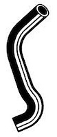 Molded Radiator Hose Centerline Length - 17.4"