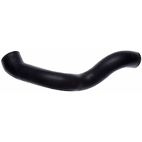 Lower Molded Radiator Hose for 1981-1989 GMC Brigadier, White/GMC J8C0 [2 x 2.380 in. I.D., 21.600 in. Centerline]