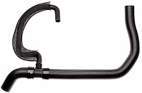 Upper Branched Molded Coolant Hose for 2007-2010 Ford Edge, Lincoln MKX [1.500 in. I.D., 33.100 in. Centerline]
