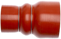 Turbocharger Ringed Retainer Reducer Hose [2.5 in. to 3.5 in. Inside Diameter, 5.25 in. Long]