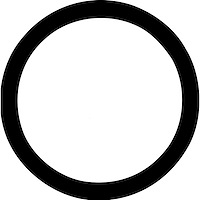 Thermostat Gasket for Select 1967-2014 Buick, Cadillac, GMC, Hyundai, Oldsmobile, Pontiac, Saturn, Volvo