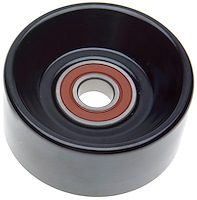 DriveAlign Idler Pulley for 1994-2003 Ford and Starcraft Bus Models [90 mm Pulley O.D., Smooth Pulley]