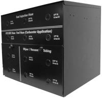 Hose Merchandiser Display Cabinet - Holds 12 Hose Reels
