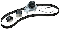 Timing Belt Component Kit with Water Pump for 2003-2010 Chrysler, Dodge and Jeep Models [Tensioner and Idler]