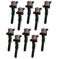25-2001-10 Hot Street Coil Packs 1997-2005 Ford V10 2V, Black