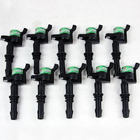 25-3001-MPG10 MPG Coil On Plug Set, Ford 6.8L V10 3V Truck/SUV, Set Of 10, 35KV