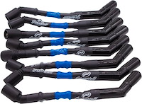 28-1545-CBBL 0 Ohm High-Performance Spark Plug Wires for GM LS and LT Engines [10 in., Blue]