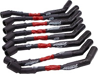 28-1629-CBR 0 Ohm High-Performance Spark Plug Wires for GM LS and LT Engines [12 in., Red]