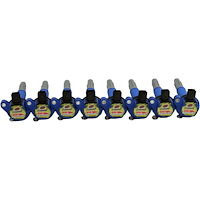 28-1815SF Street Fighter Series Coil-On-Plug Coil And Connector Kit, Ford 5.0 Coyote 4V, w/Coil Packs, 0 Ohms Resistance, 42000