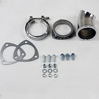 307530-1 Turn Down, 3.0 in. 76 mm., w/V Band And Gaskets