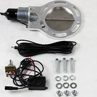 307540C Exhaust Cutout Service Part, Exhaust Cutout Only, 4.0 in. 102 mm., Stainless Steel Butterfly Plates And Blade Shafts,