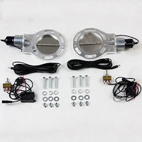 307540D Exhaust Cutout Service Part, Exhaust Cutout Only, 4.0 in. 102 mm., Stainless Steel Butterfly Plates And Blade Shafts,