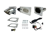 313530 Electronic Exhaust Cutout Kit, 3.0 in. 76 mm., Oval, Stainless Steel