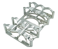 452201 OPTIMA Battery Tray, 6 Volt, Billet, Set Of 2