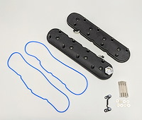 640367 Cast Aluminum Centerbolt Valve Covers GM LS-Series V8 Engines