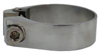 971150P Aluminum 1 1/2 in. Hose Clamp [Polished]