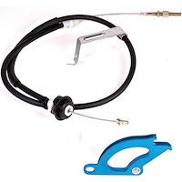 GMCQ7998 Adjustable Quadrant & Clutch Cable Kit 1979-2004 Ford Mustang