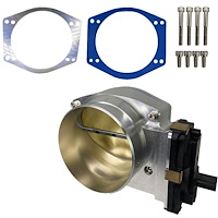 GMTBLT112 Drive-By-Wire Throttle Body GM LT1/LT4, 112 MM - Natural Finish