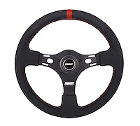 Performance Race 13 in. Diameter Steering Wheel w/Slotted Holes for Controls