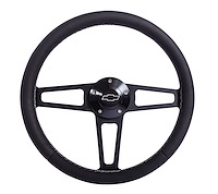 1916 Billet T-Series Steering Wheel Kit for 1968-1994 Select Chevrolet Cars Trucks & SUVs [Black]