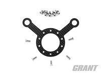 2-Hole Carbon Fiber Steering Wheel Switch Plate