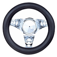 Classic Series Steering Wheel [8.5 in. Diameter, Black]