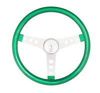 Metal Flake Steering Wheel Green Metal Flake Vinyl Grip