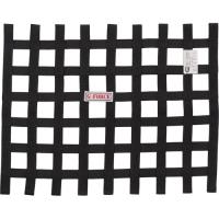 Ribbon Window Net Black