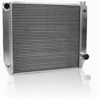 MegaCool Universal Fit Radiator Single Pass Crossflow Design 24" x 19" with Transmission Cooler