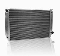 MegaCool Universal Fit Radiator Single Pass Crossflow Design 31" x 19" with Transmission Cooler