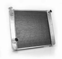 MegaCool Universal Fit Radiator Single Pass Crossflow Design 22" x 19" with Straight Outlet
