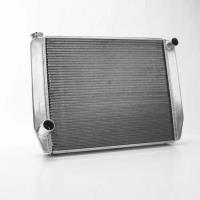 MegaCool Universal Fit Radiator Single Pass Crossflow Design 26" x 15.50" with Straight Outlet